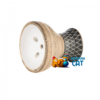 Заказать чаши для кальяна Alpha Hookah Turk Design White Sand (Альфа Хука Турка Десижн Белый) онлайн с доставкой всей России - фото 1